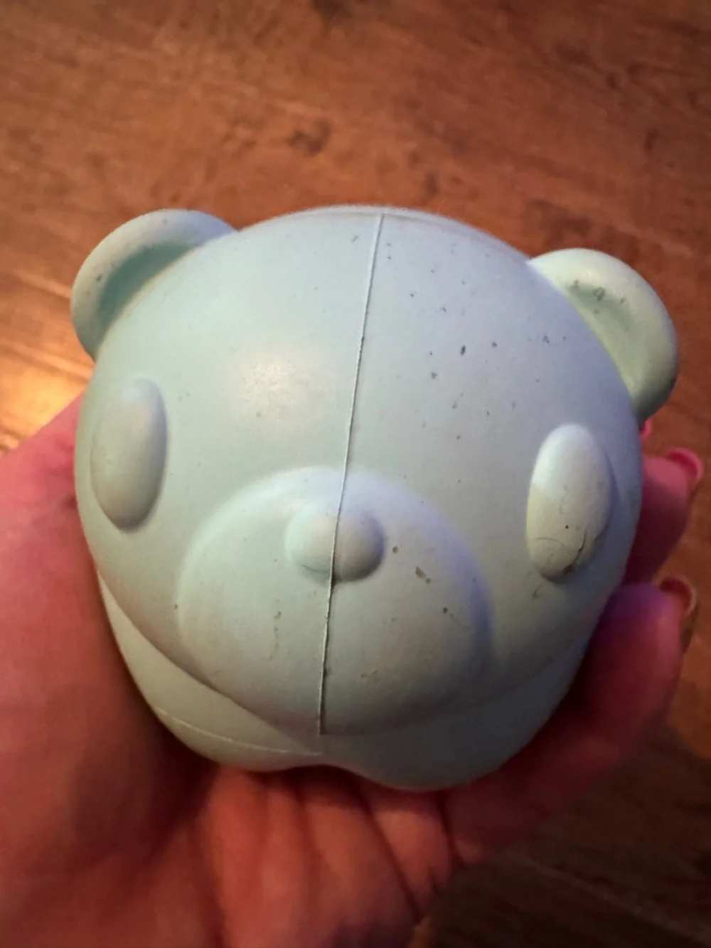 Bark Box Super Chewer L Rubber Bear / ball Dog Toy